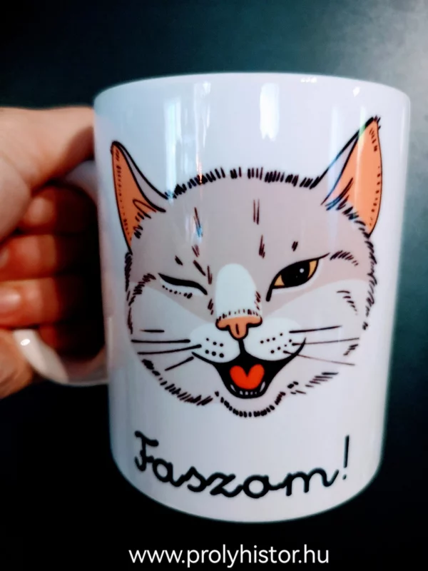 Klasszikus faszom bögre