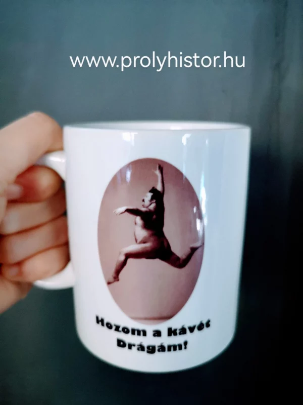Bajszos álom bögre