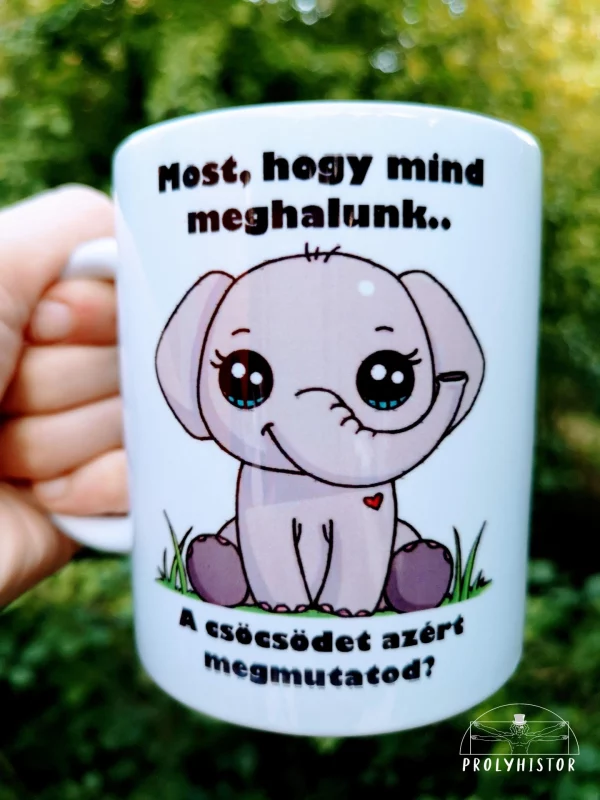 Utolsó kívánság bögre