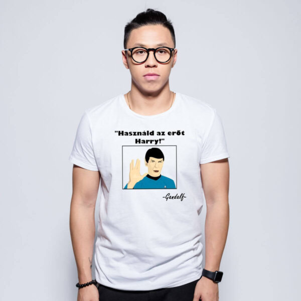 Látlak! "Használd az erőt Harry!" Gandalf - unisex póló