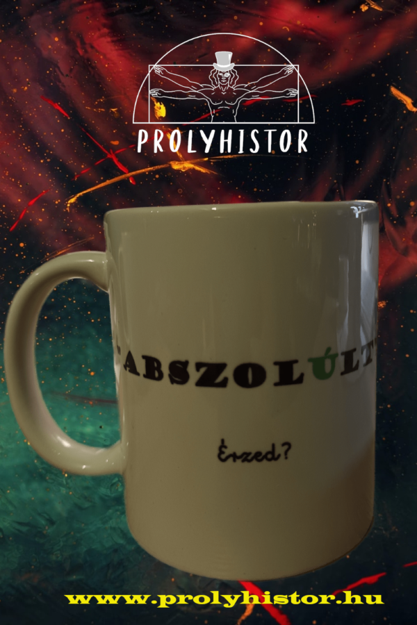 Abszolúot - Érzed? - közoktatási krízis bögre
