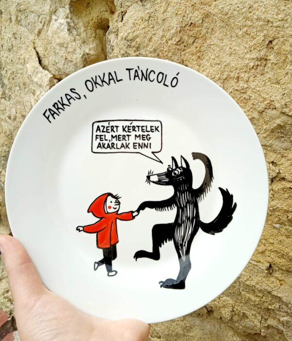 Farkas okkal táncoló