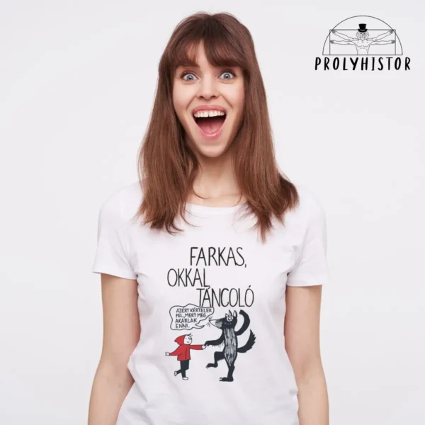Farkas okkal táncol (unisex póló)
