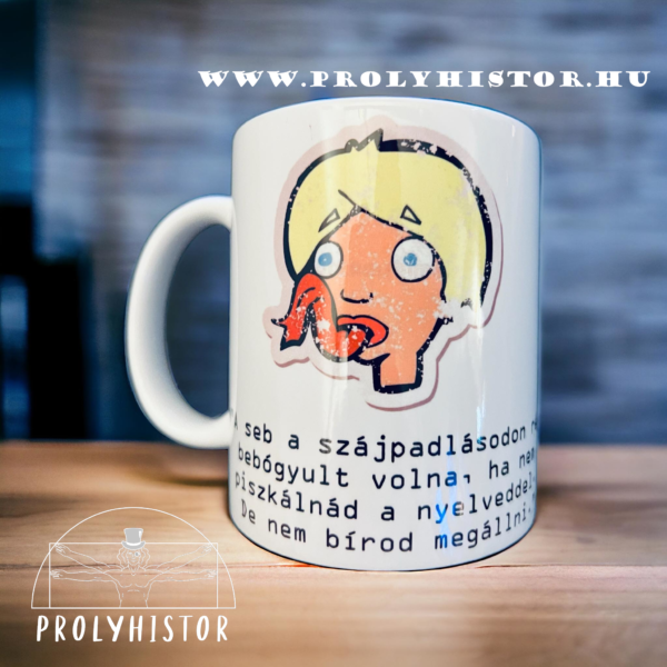 A seb a szájpadlásodon már rég begyógyult volna, ha nem piszkálnád a nyelveddel. De nem bírod ki.