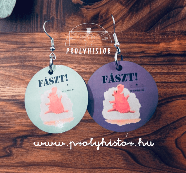 Fászt! - fa fülbevaló