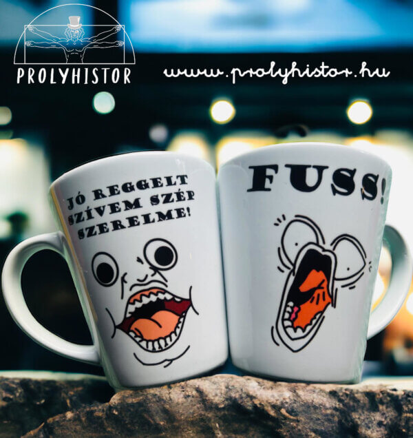Jó reggelt Szívem Szép Szerelme / Fuss - latte szett