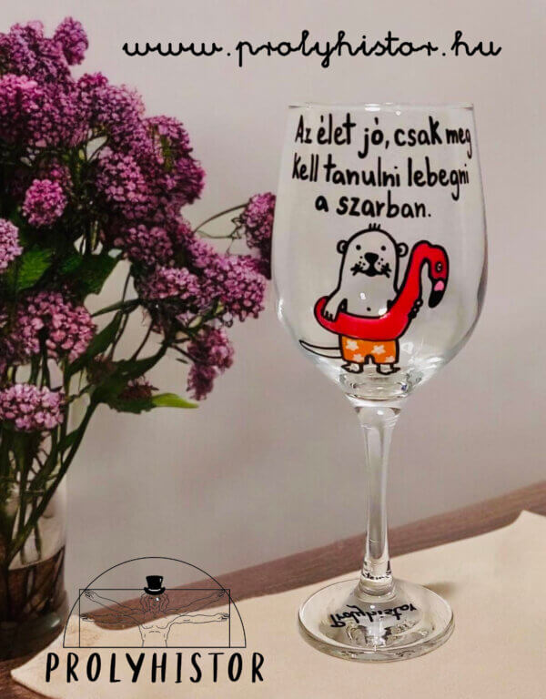 Az élet jó, csak meg kell tanulni lebegni a szarban.