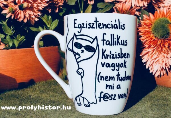 Fallikus krízis bögrécske
