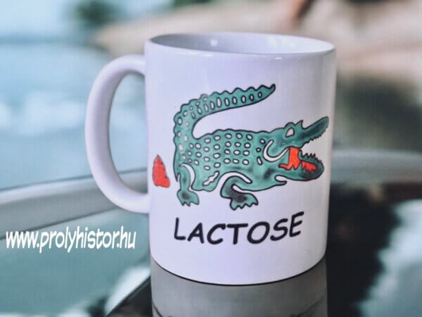 Lactose bögrécske