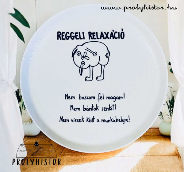 Reggeli relaxáció - tál