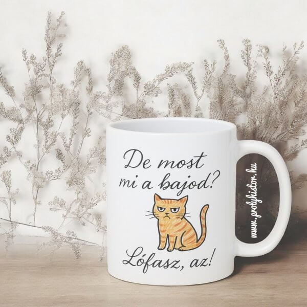 De most mi a bajod? (bögre)