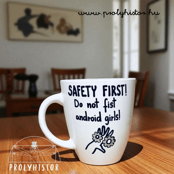 Safety fist! Do not fist android girls!
