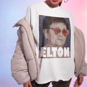 Elton John rajongói póló (unisex)
