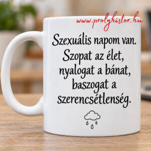 Szexuális napom van.