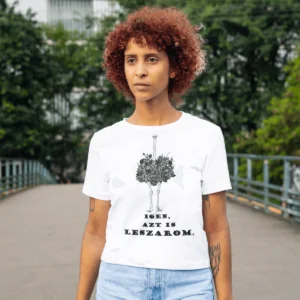 Igen, azt is leszarom - unisex póló