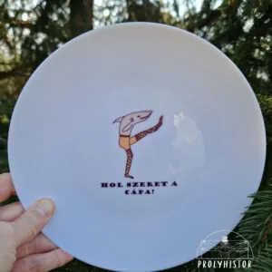Hol szeret a cápa? - tányér