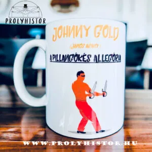 A pillangókés allegória - Johnny Gold (János Arany) - bögre