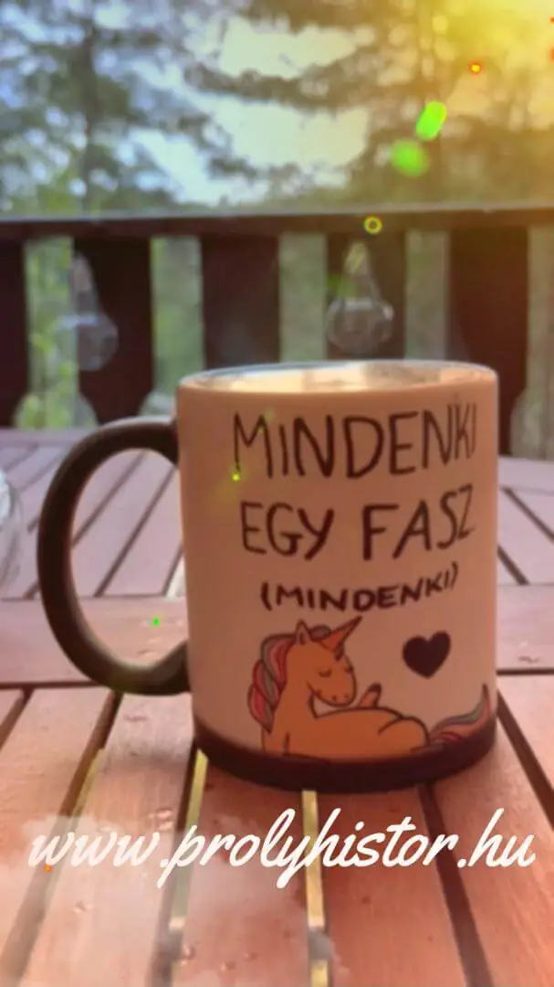 Mindenki egy fasz (hőre változó varázs bögre)