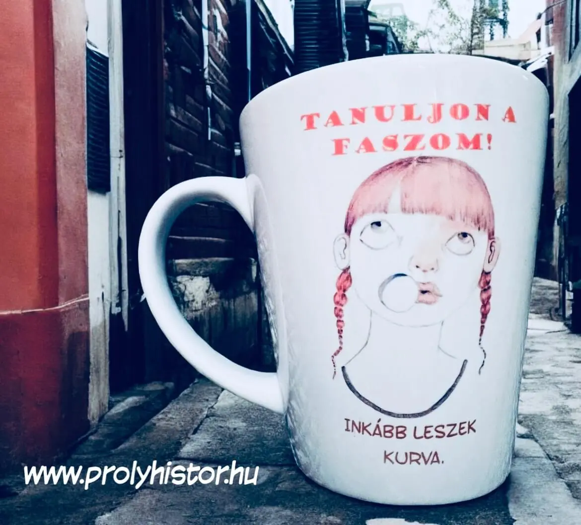 Tanuljon a faszom! - Továbbtanulási krízis bögre (latte)