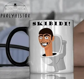 SKIBIDI! (hőre változó bögre)