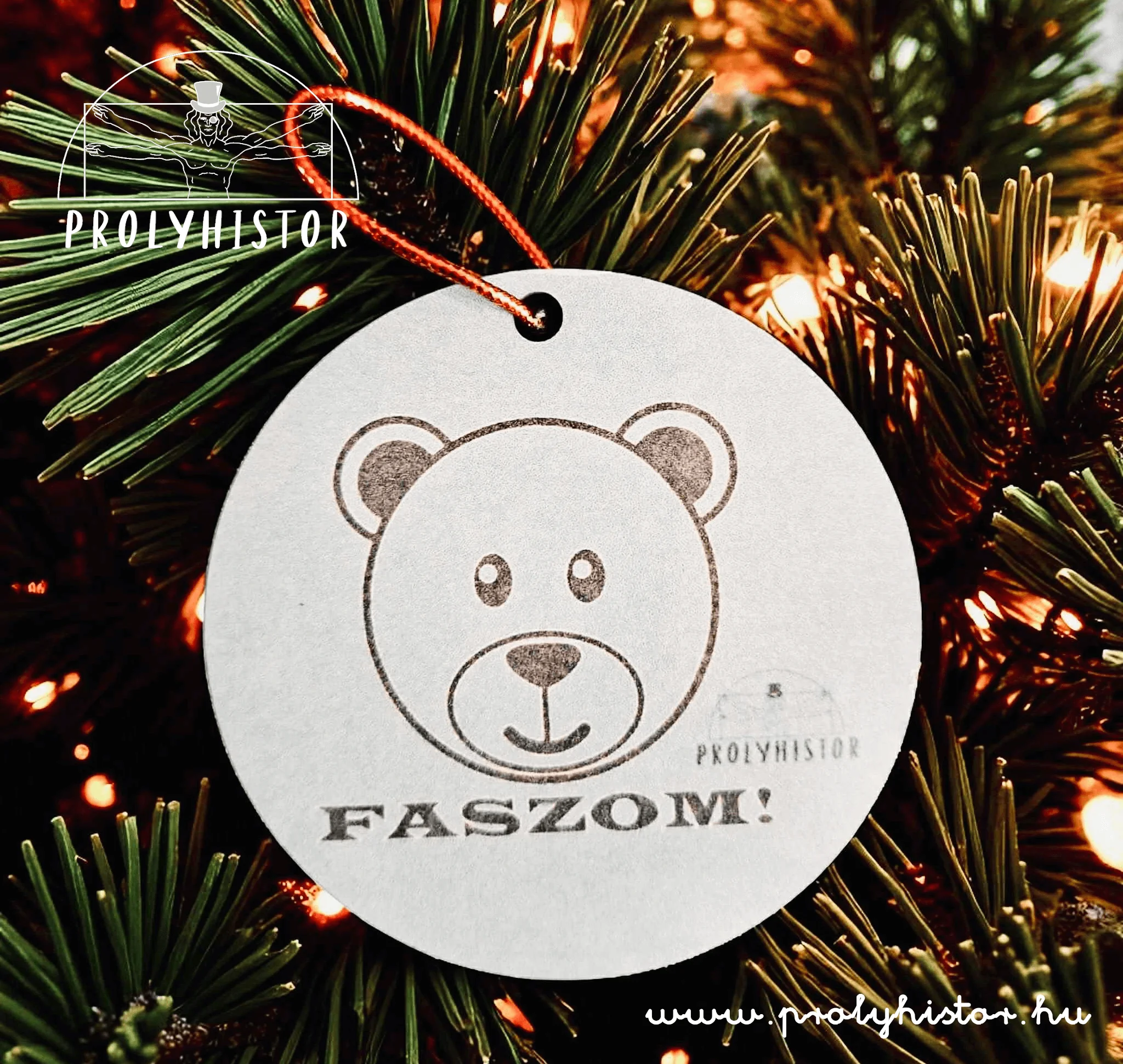 Faszom - Karácsonyfadísz