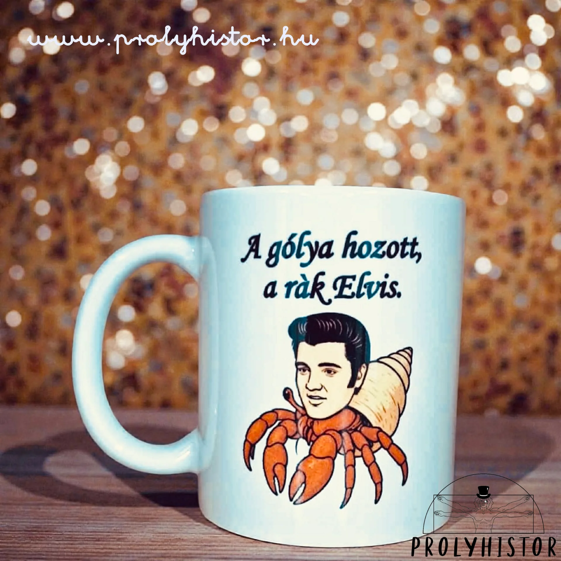 A gólya hozott, a rák Elvis.